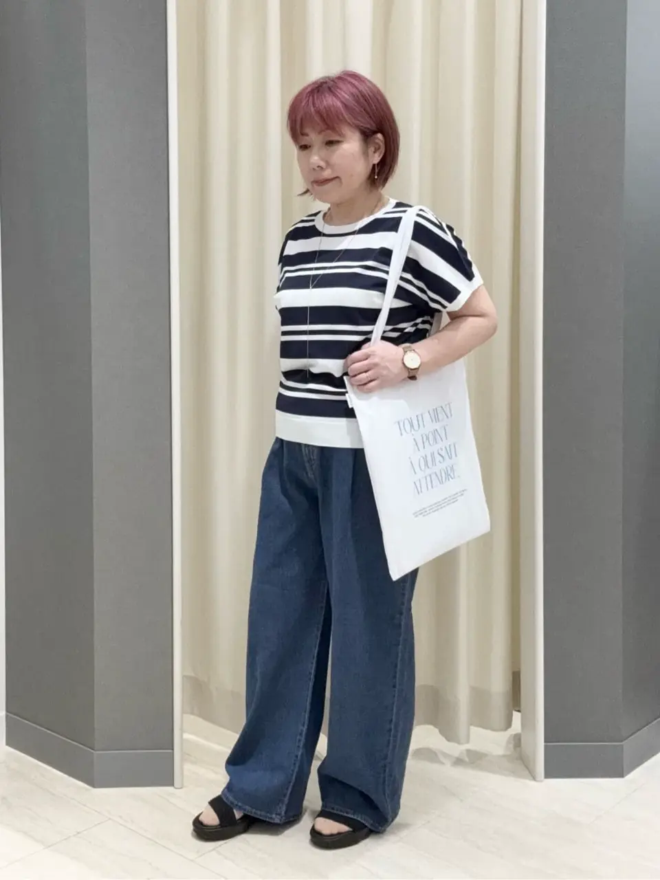 ONWARD CROSSET SELECT 吉田 コーディネート画像