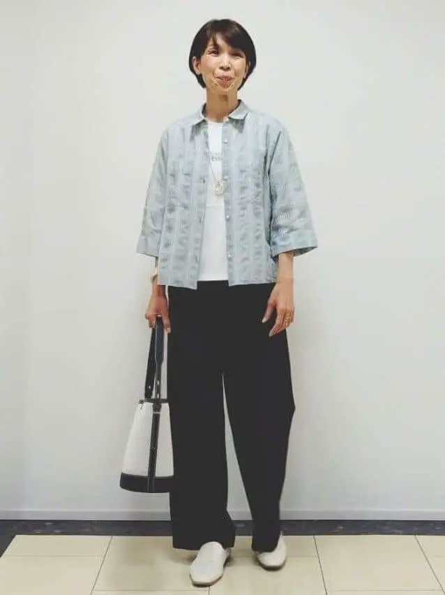 ONWARD CROSSET SELECT 宗田 コーディネート画像