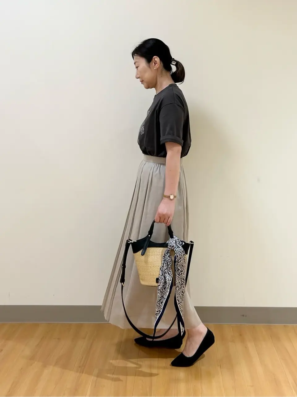 ONWARD CROSSET SELECT TAKI コーディネート画像