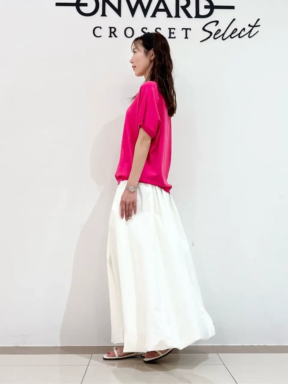 ONWARD CROSSET SELECT スタッフ コーディネート画像