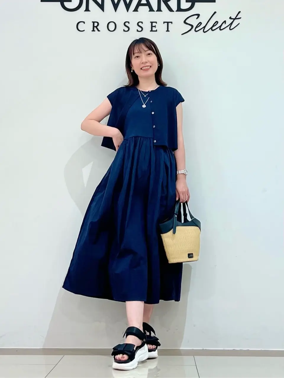 ONWARD CROSSET SELECT スタッフ コーディネート画像
