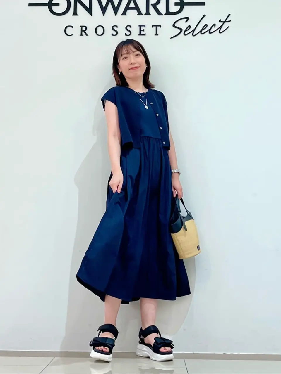 ONWARD CROSSET SELECT スタッフ コーディネート画像