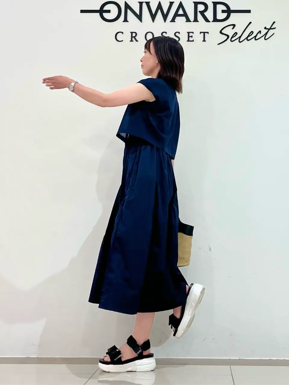 ONWARD CROSSET SELECT スタッフ コーディネート画像