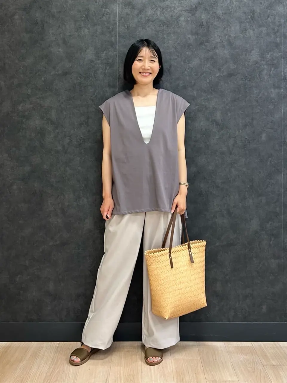 ONWARD CROSSET SELECT 鈴木 コーディネート画像