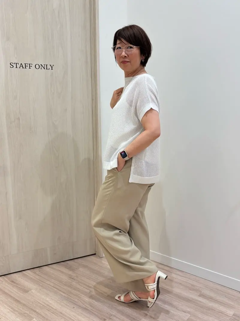 ONWARD CROSSET SELECT 長尾 コーディネート画像