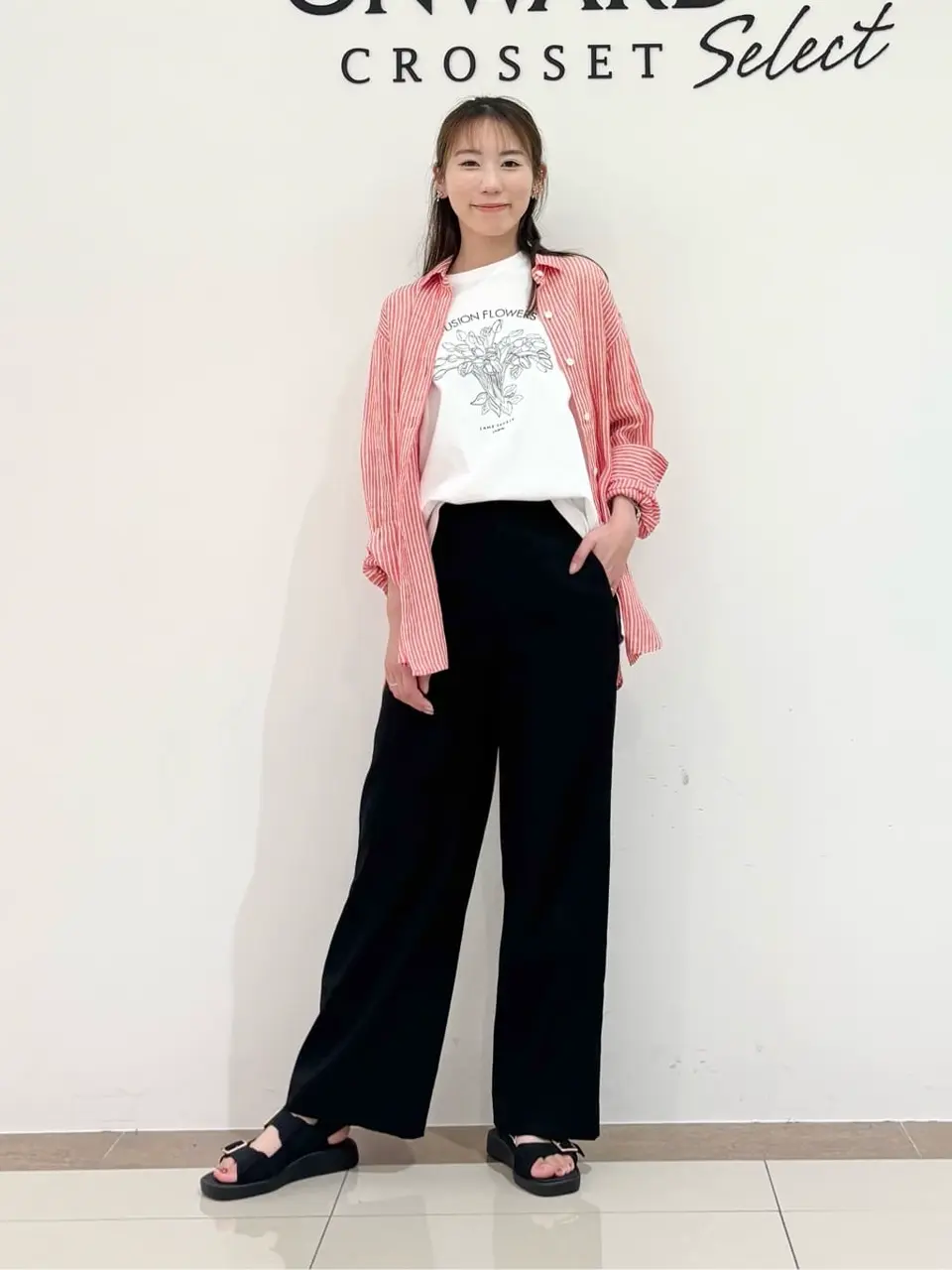 ONWARD CROSSET SELECT スタッフ コーディネート画像