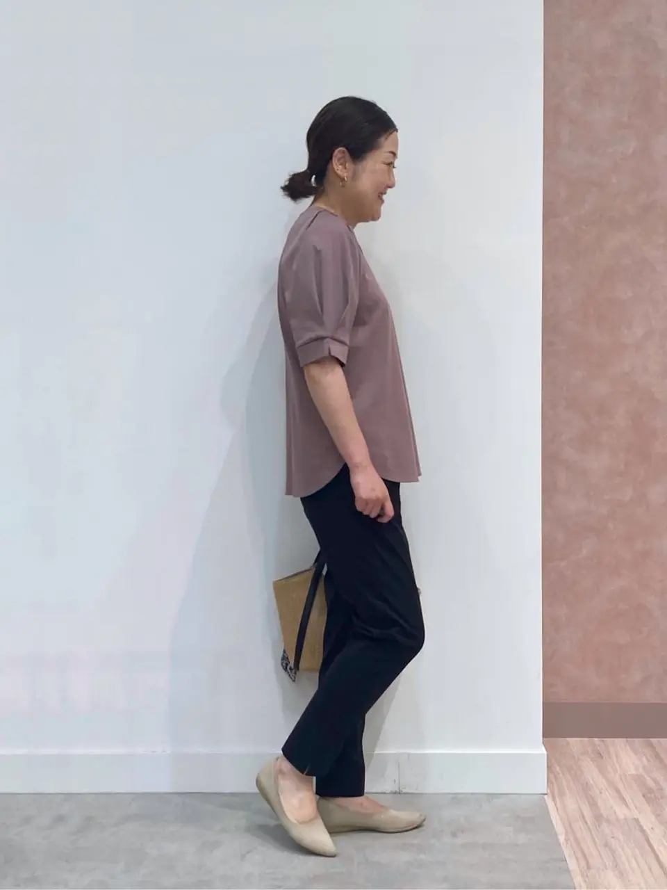 ONWARD CROSSET SELECT 野村 コーディネート画像