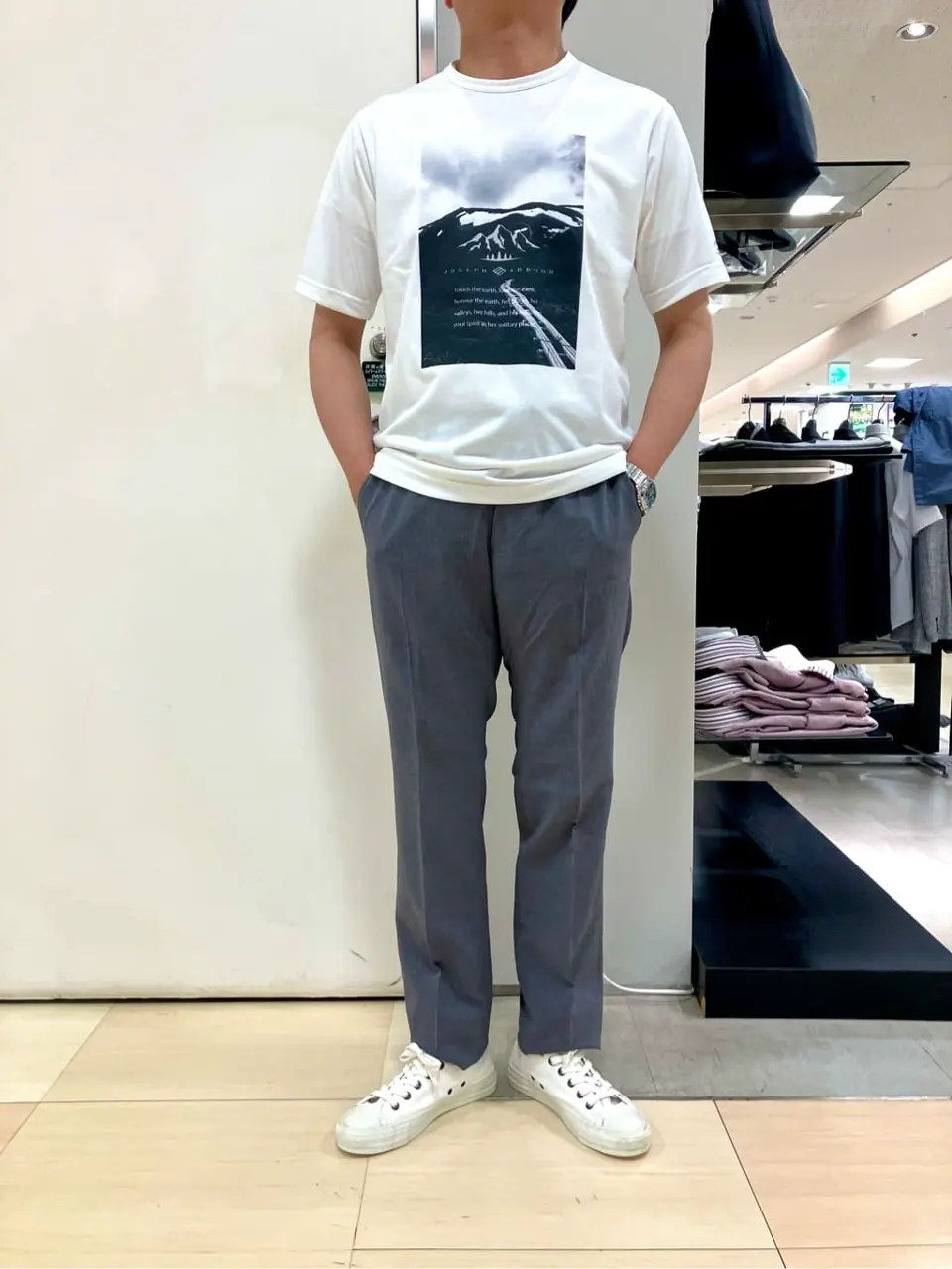 ONWARD CROSSET SELECT 斉藤 コーディネート画像