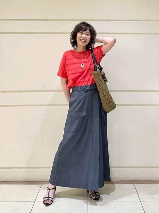 ONWARD CROSSET SELECT maruri コーディネート画像