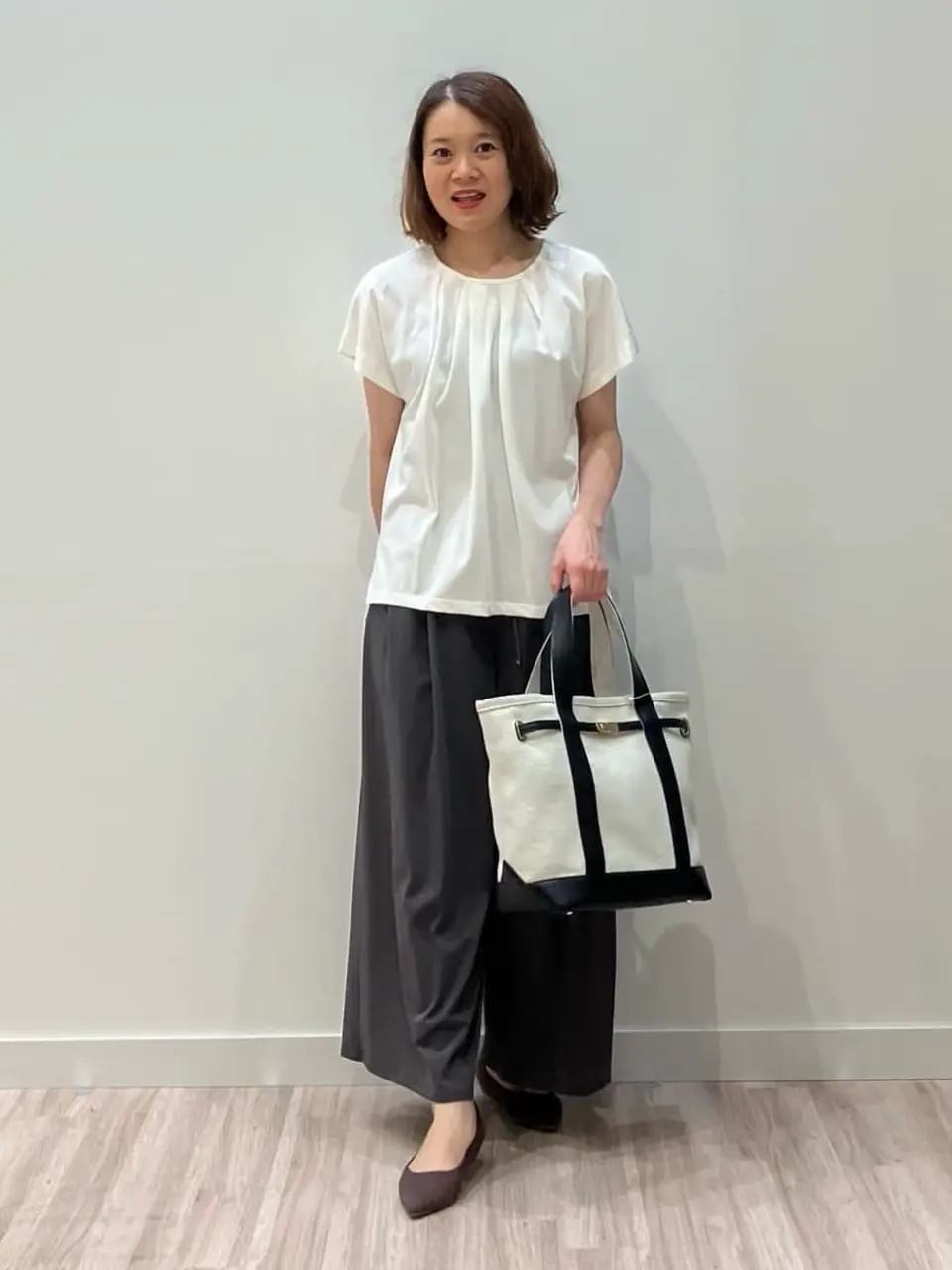 ONWARD CROSSET SELECT 林 コーディネート画像