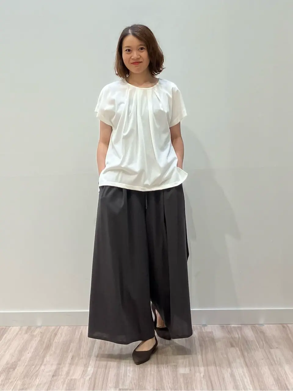 ONWARD CROSSET SELECT 林 コーディネート画像