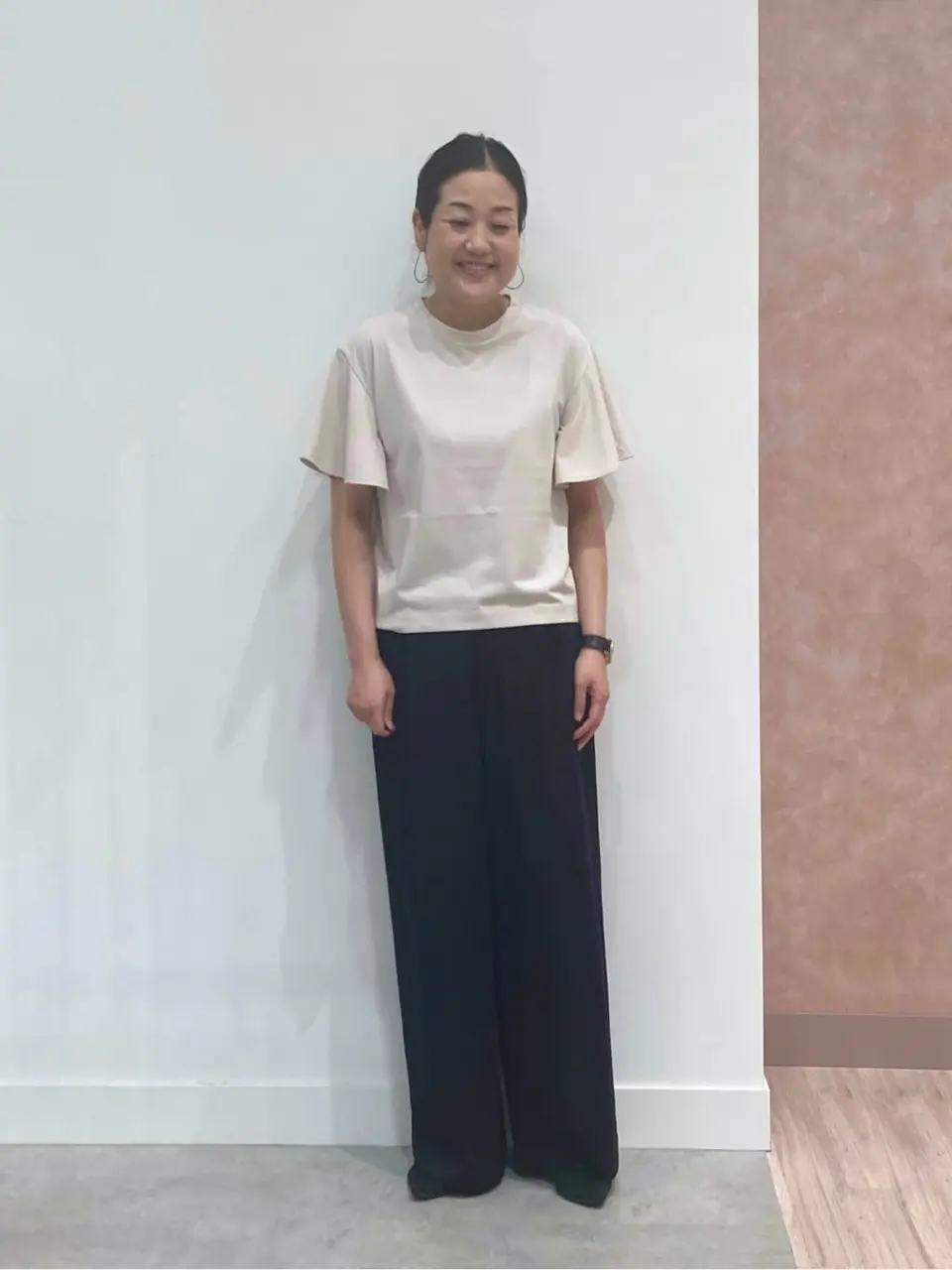 ONWARD CROSSET SELECT 野村 コーディネート画像