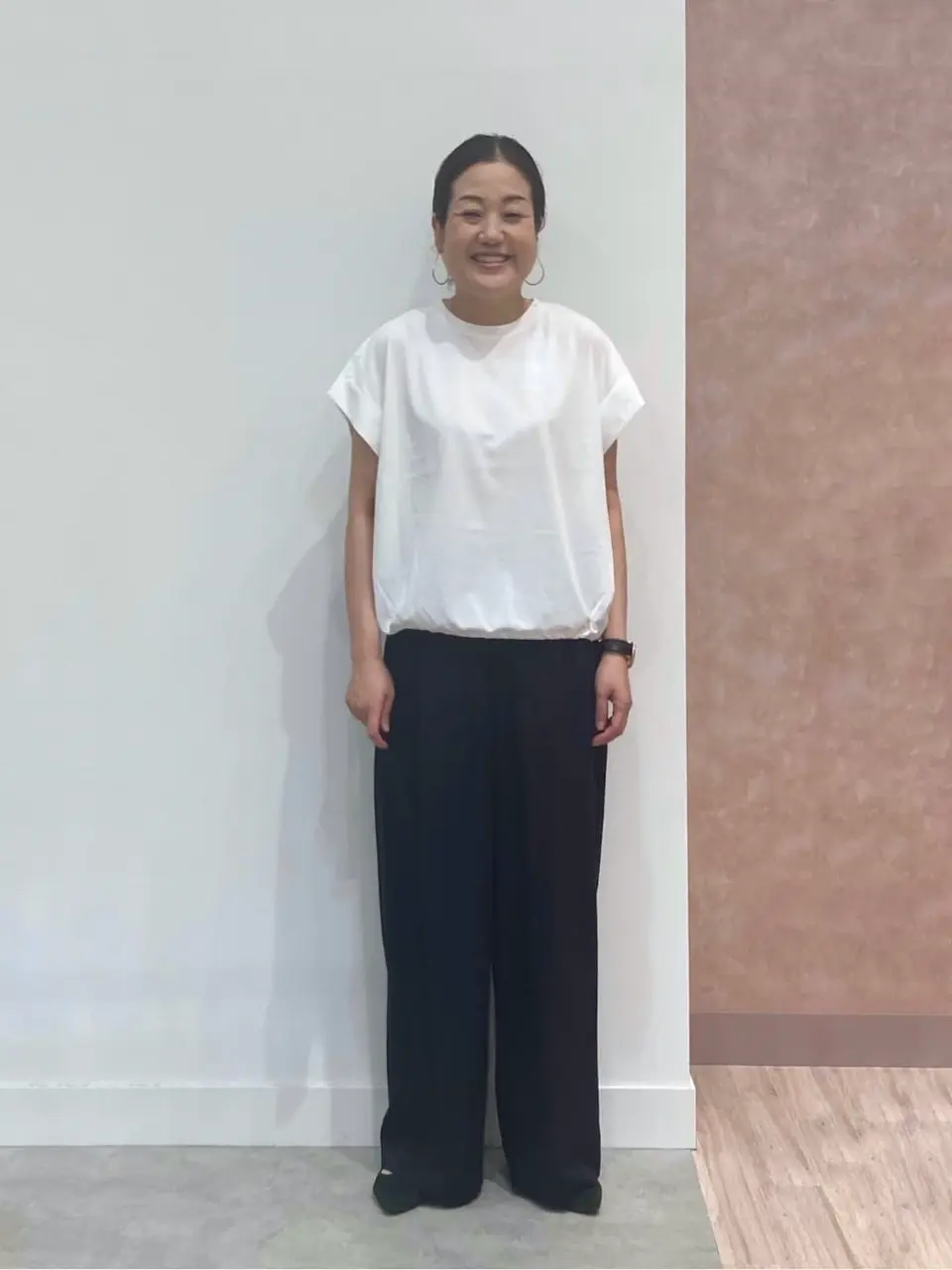 ONWARD CROSSET SELECT 野村 コーディネート画像