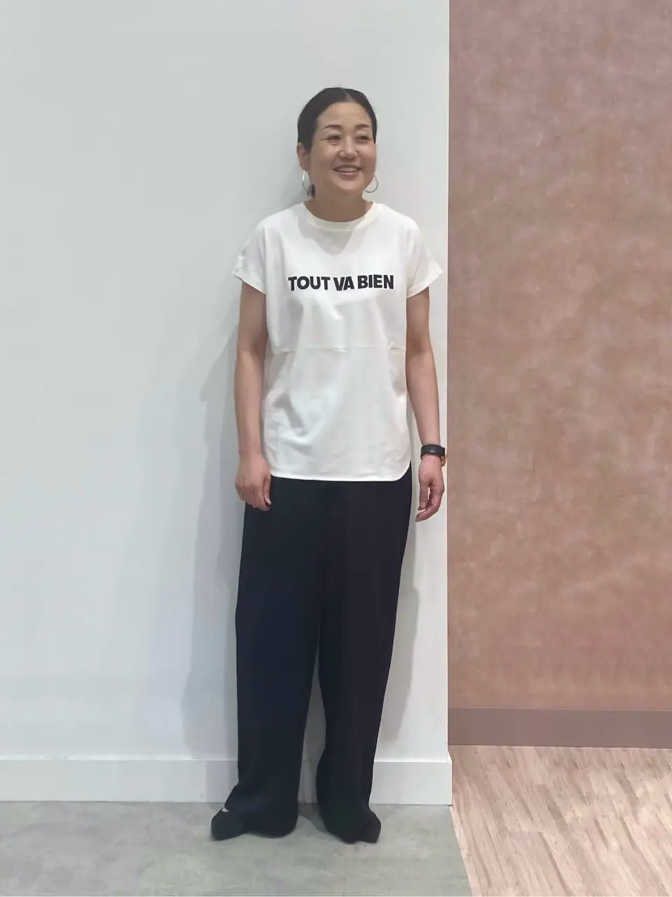 ONWARD CROSSET SELECT 野村 コーディネート画像