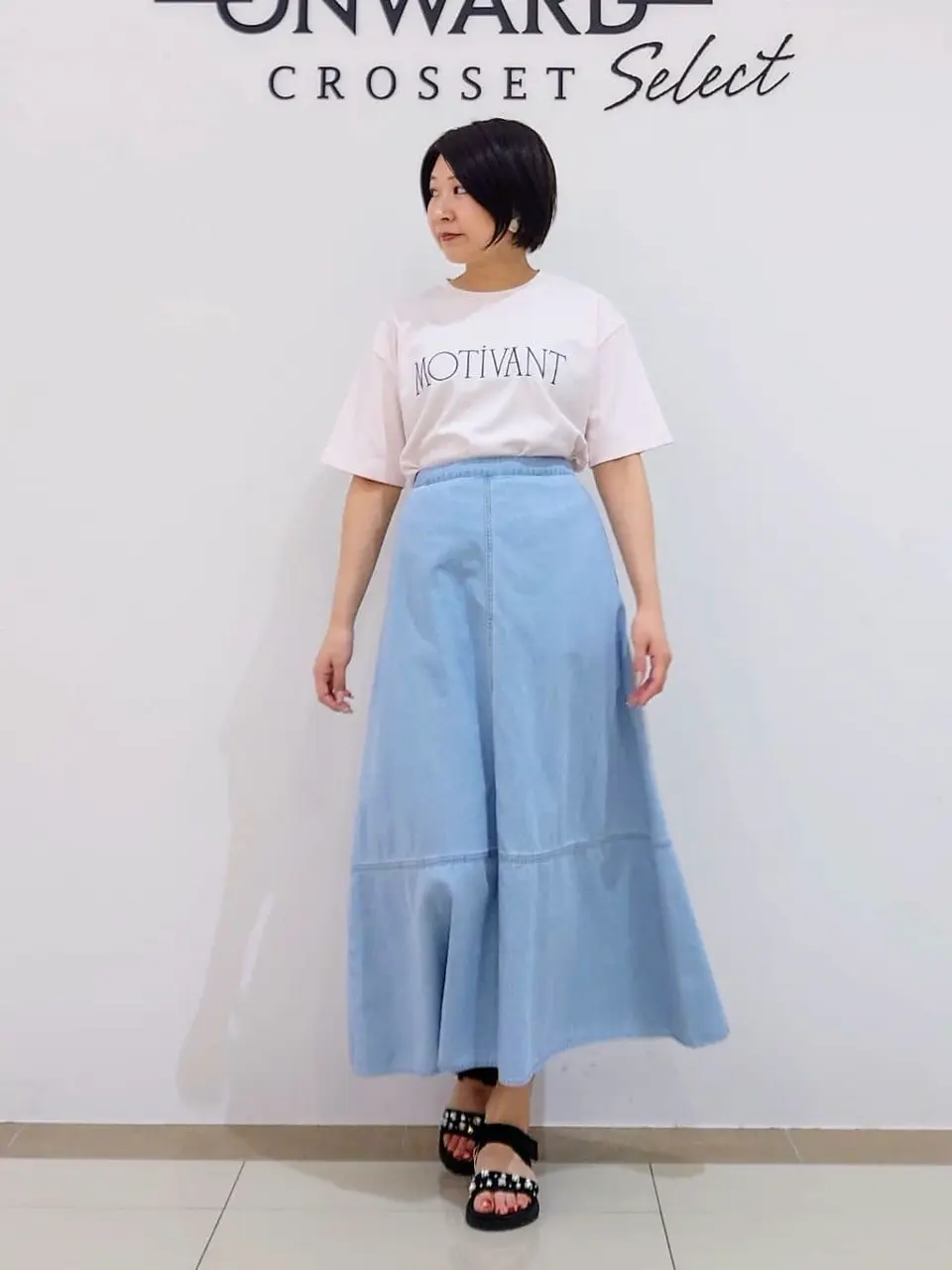 ONWARD CROSSET SELECT スタッフ コーディネート画像