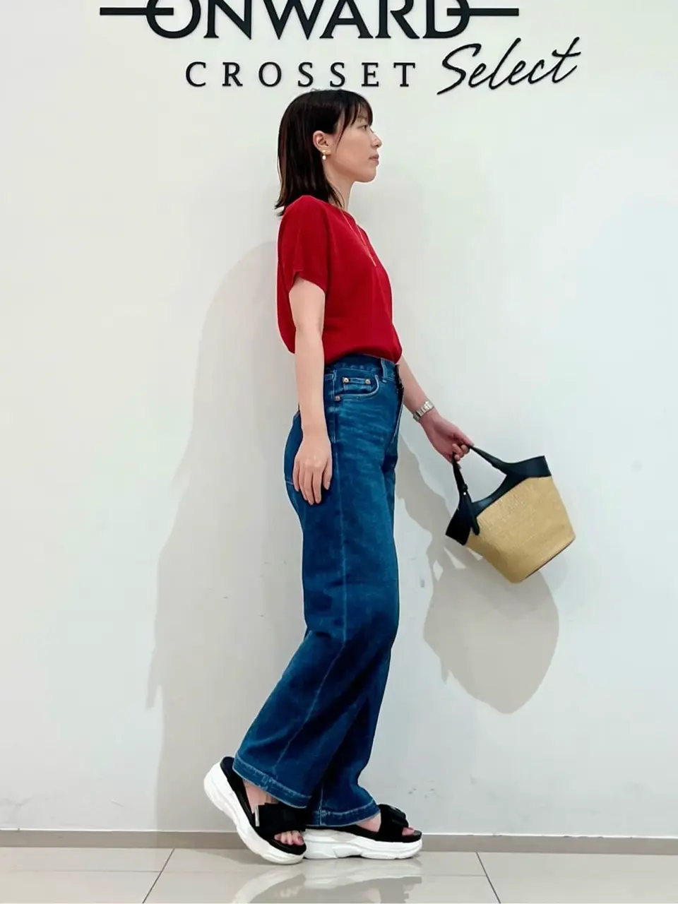 ONWARD CROSSET SELECT スタッフ コーディネート画像