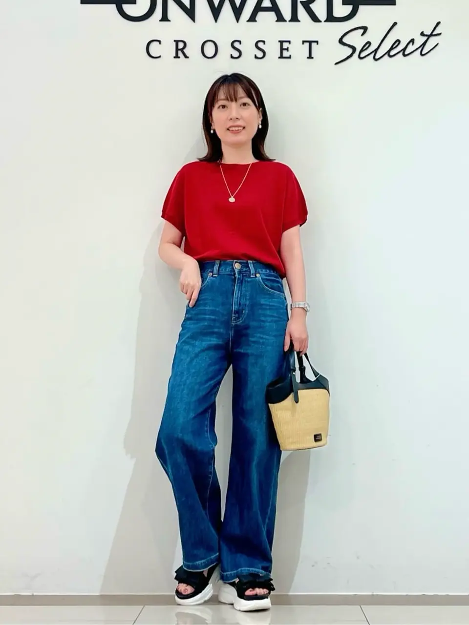 ONWARD CROSSET SELECT スタッフ コーディネート画像