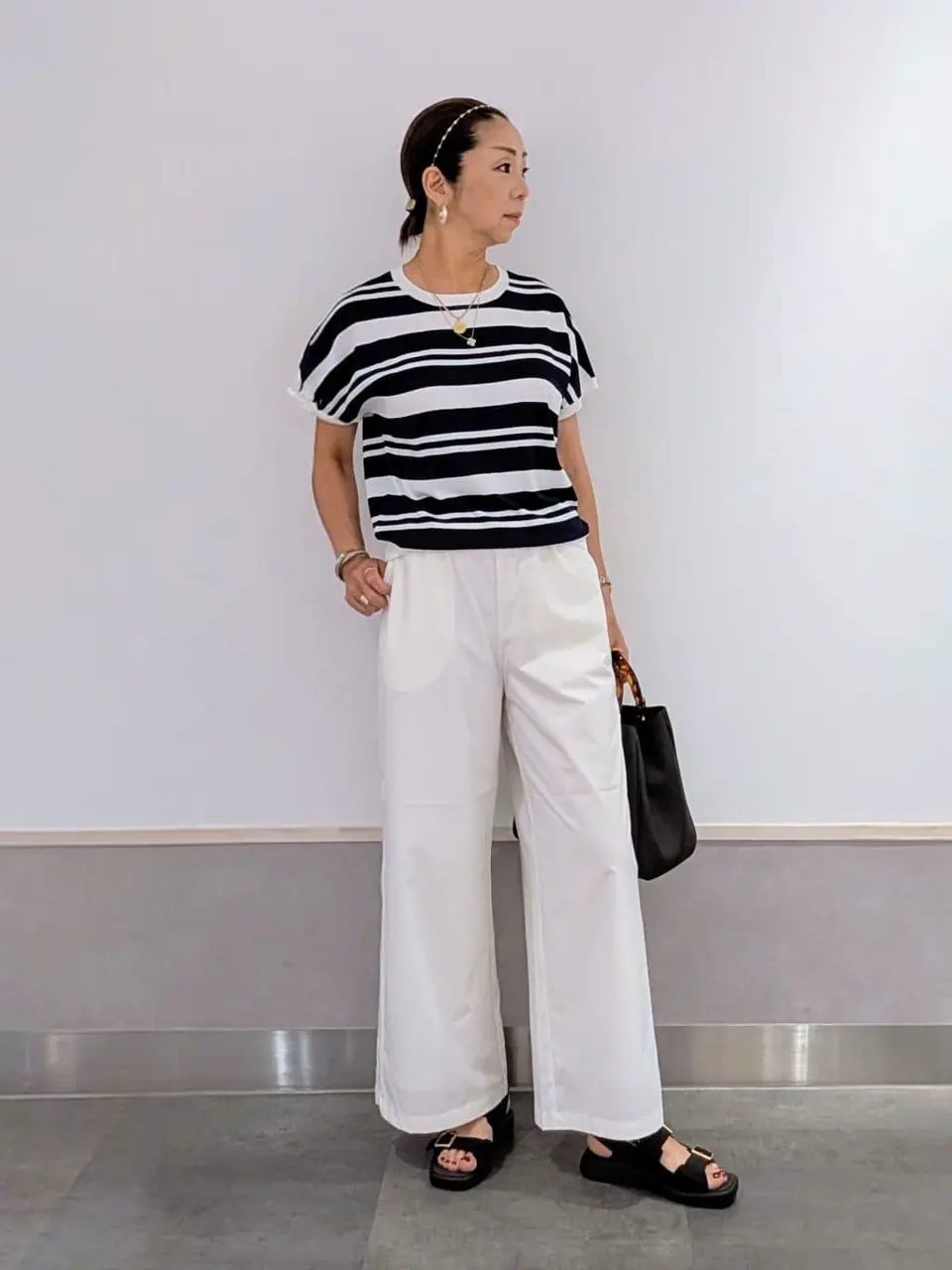 ONWARD CROSSET SELECT niwa コーディネート画像