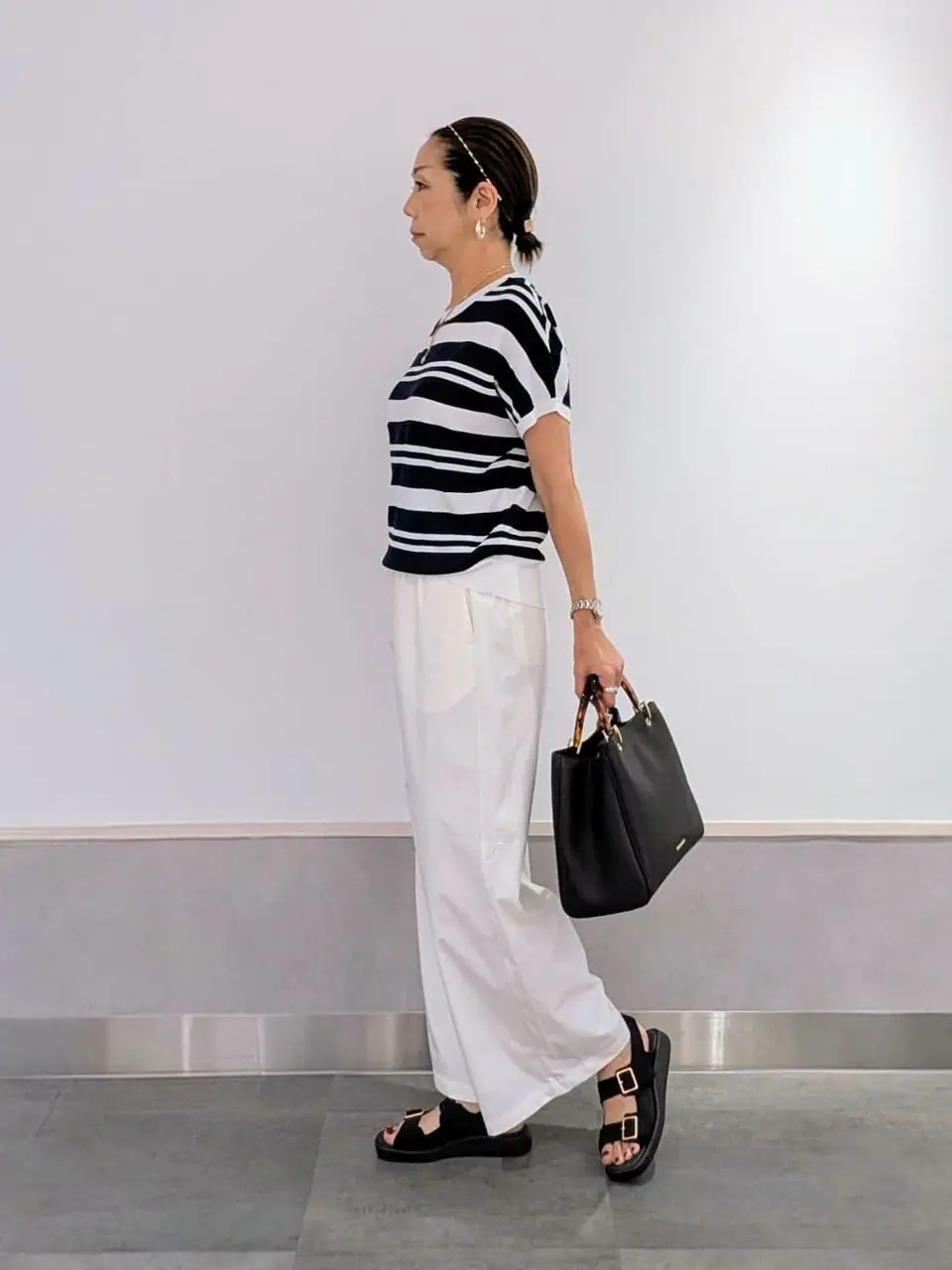 ONWARD CROSSET SELECT niwa コーディネート画像