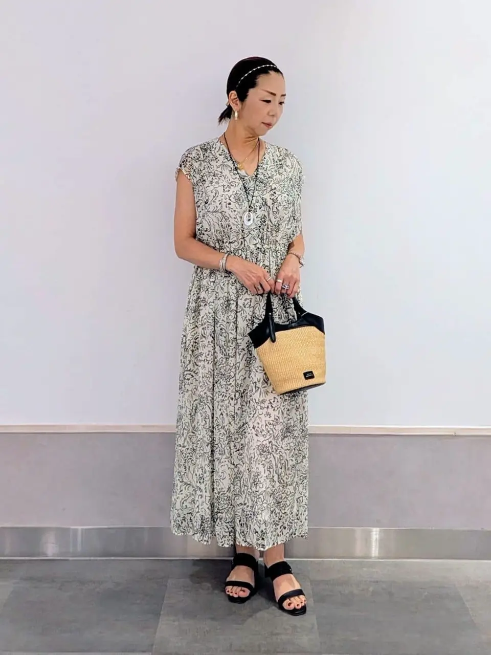 ONWARD CROSSET SELECT niwa コーディネート画像