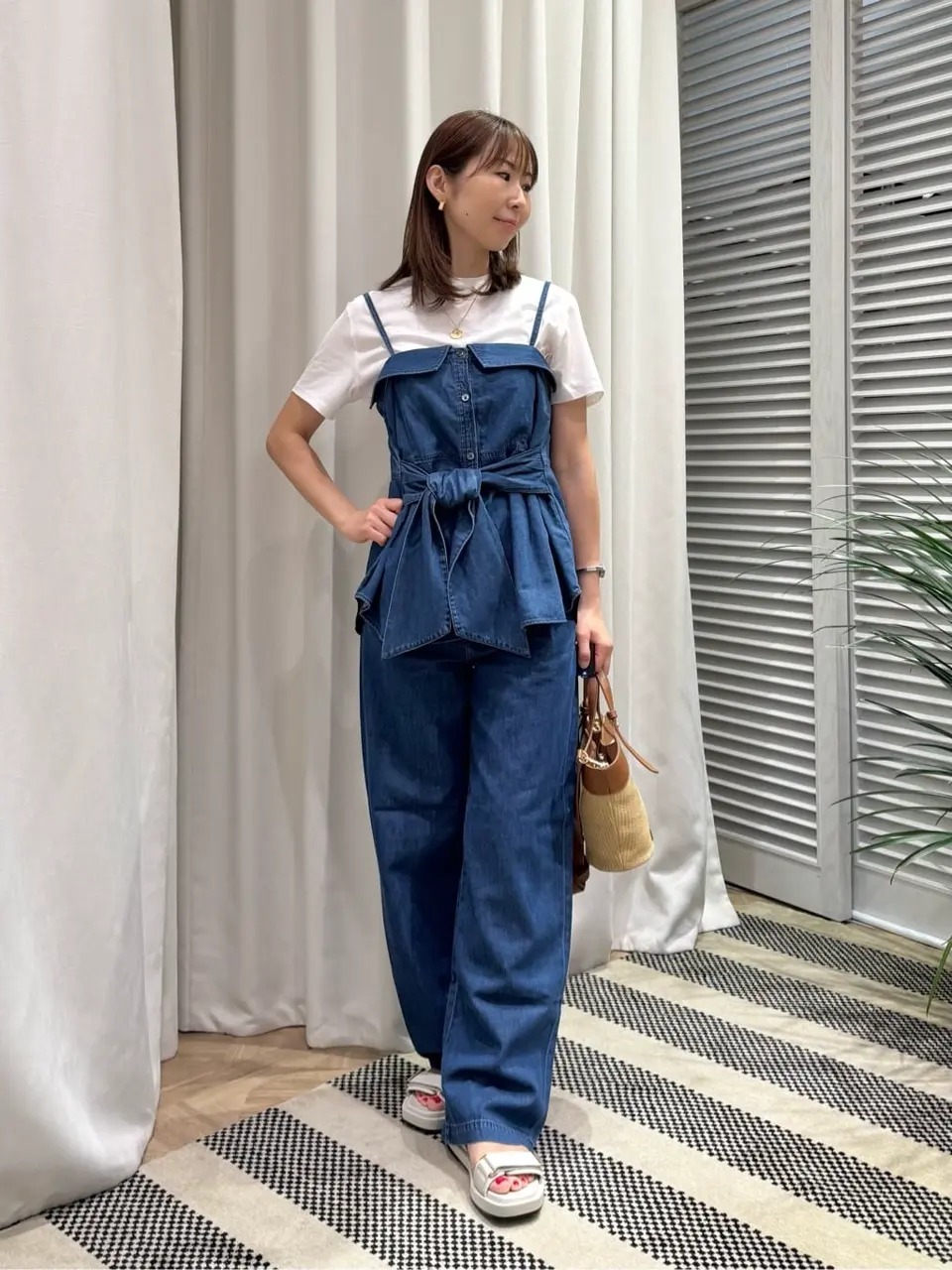 ONWARD CROSSET SELECT KURIYAMA コーディネート画像