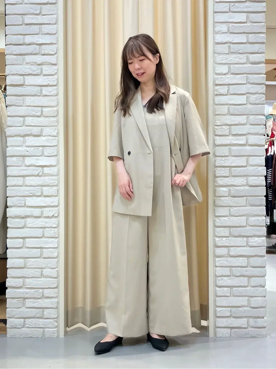 ONWARD CROSSET SELECT 檀 コーディネート画像