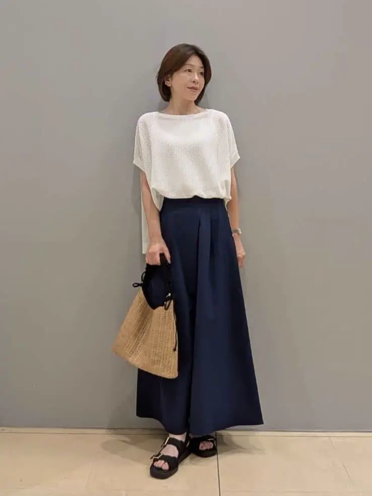 ONWARD CROSSET SELECT 見帆 コーディネート画像