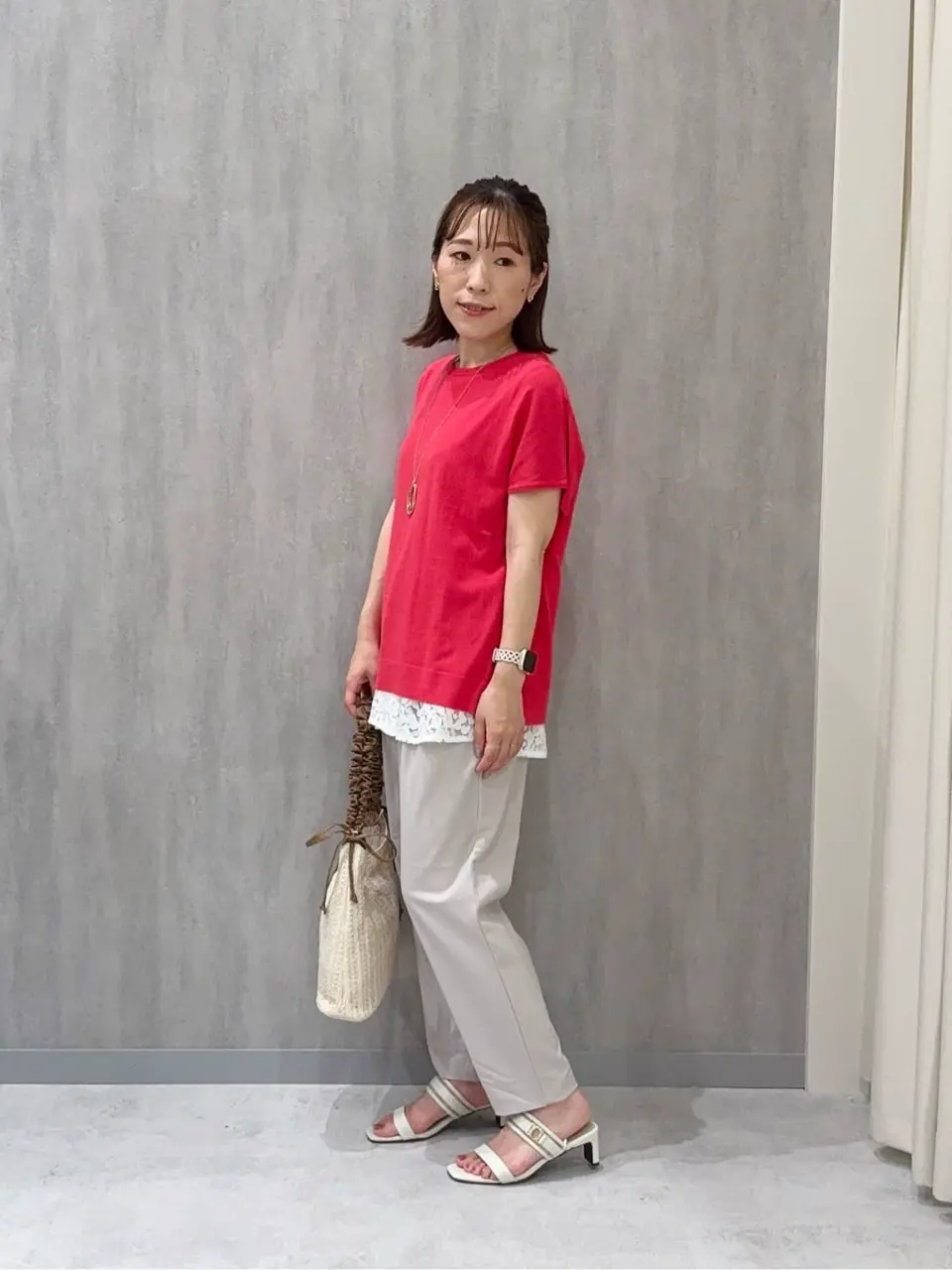 ONWARD CROSSET SELECT 若松 コーディネート画像