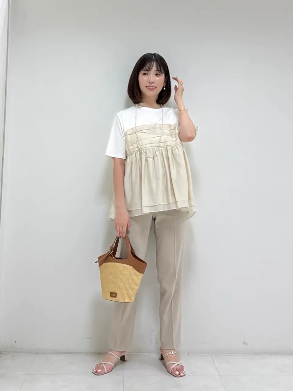 ONWARD CROSSET SELECT 市川 コーディネート画像