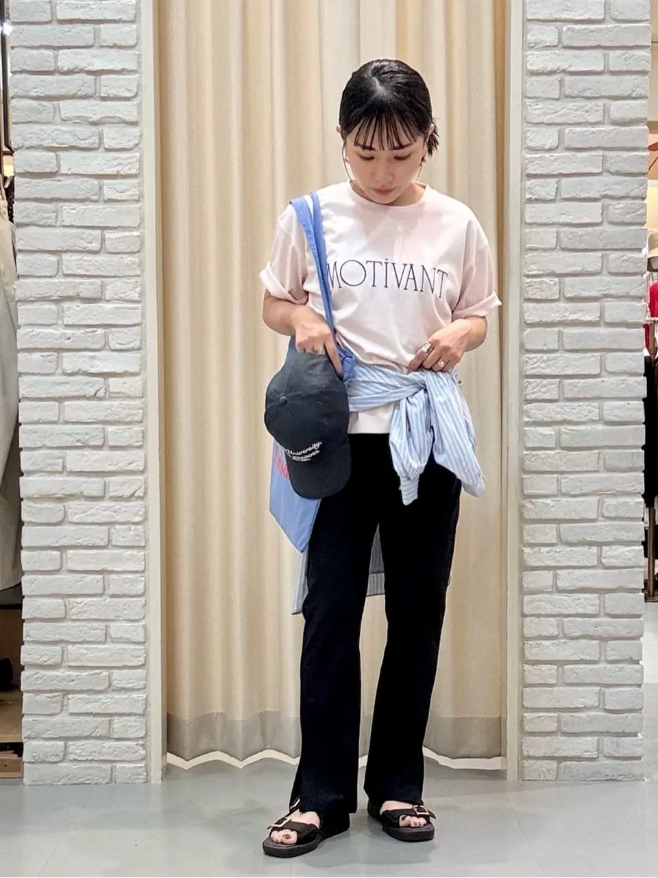 ONWARD CROSSET SELECT 服部 コーディネート画像