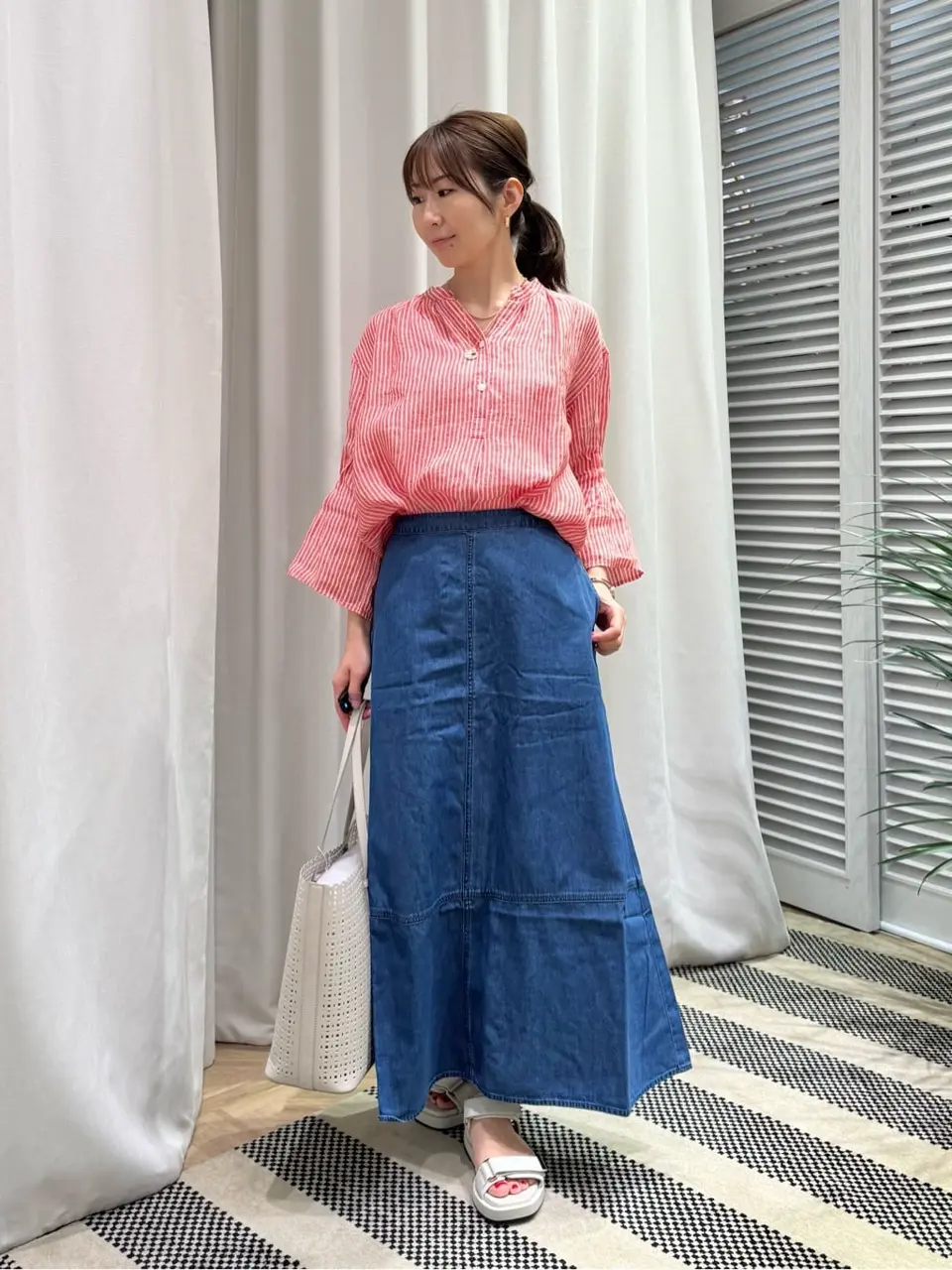 ONWARD CROSSET SELECT KURIYAMA コーディネート画像