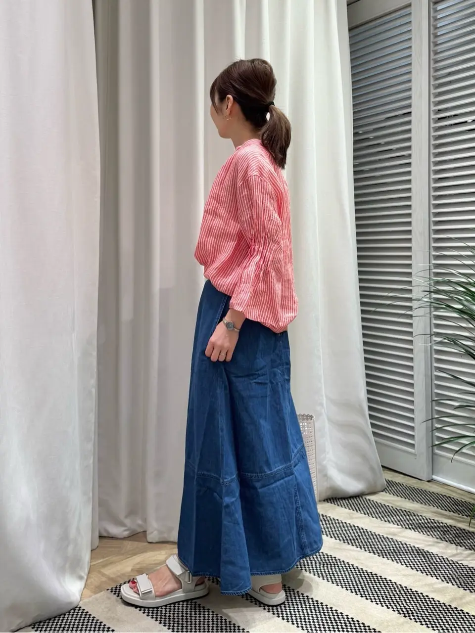 ONWARD CROSSET SELECT KURIYAMA コーディネート画像