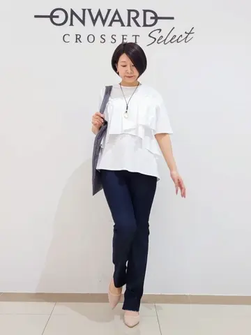 ONWARD CROSSET SELECT スタッフ コーディネート画像