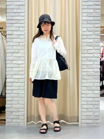 ONWARD CROSSET SELECT 檀 コーディネート画像