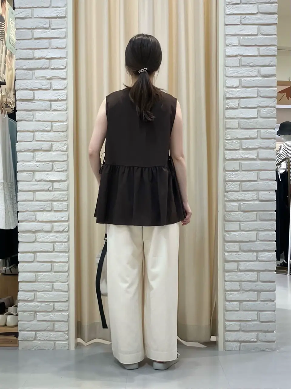 ONWARD CROSSET SELECT 檀 コーディネート画像