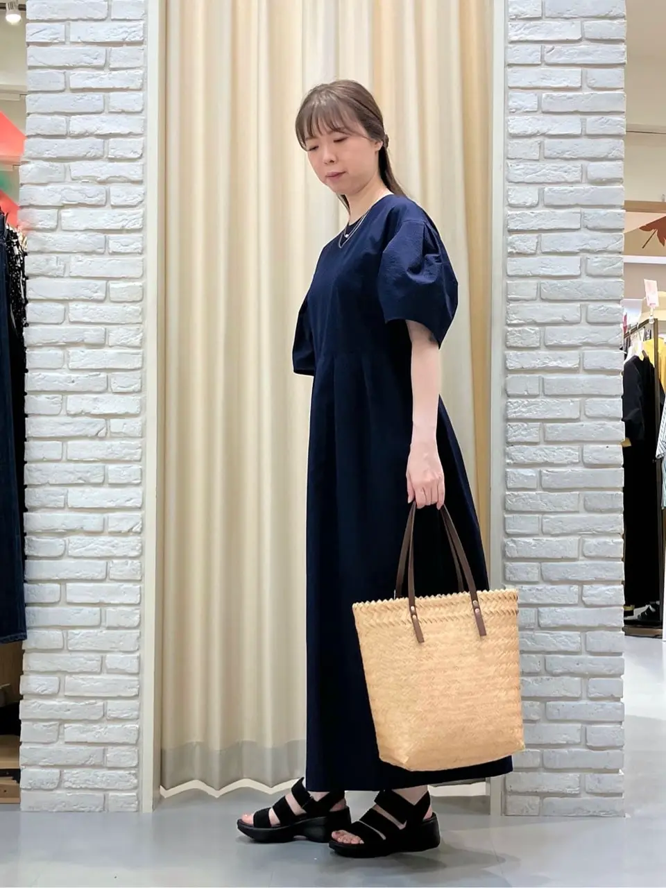 ONWARD CROSSET SELECT 檀 コーディネート画像