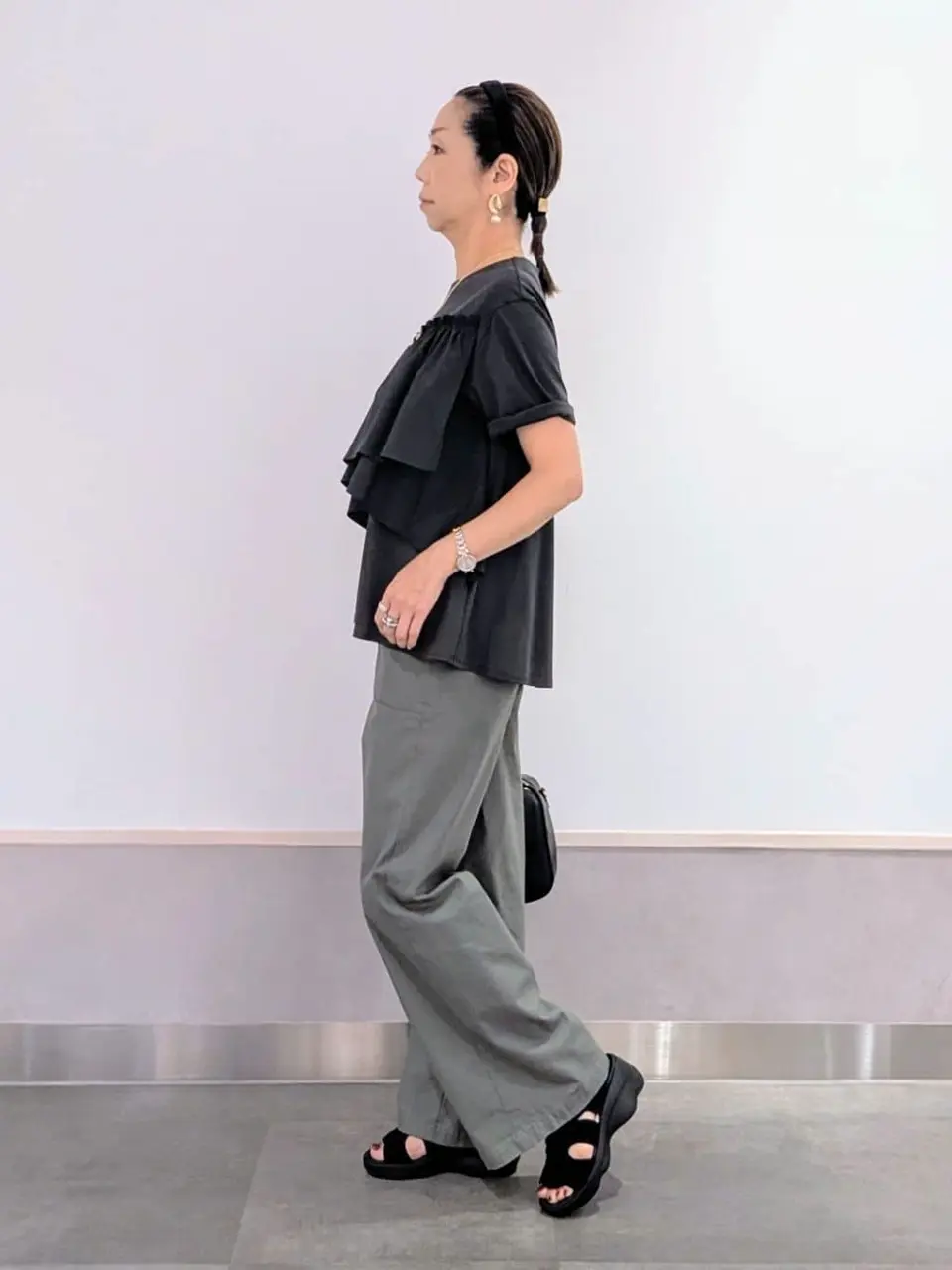 ONWARD CROSSET SELECT niwa コーディネート画像