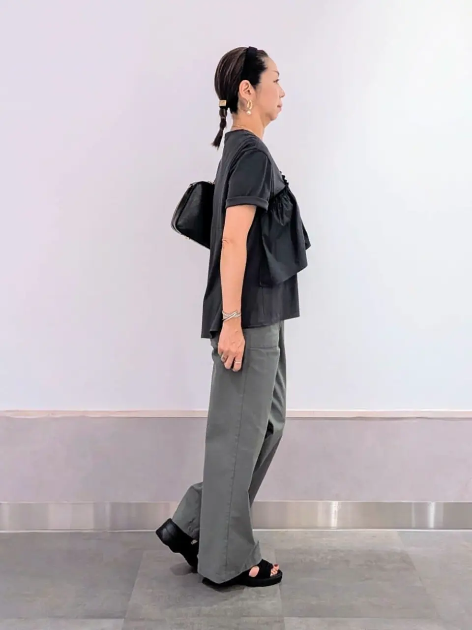 ONWARD CROSSET SELECT niwa コーディネート画像