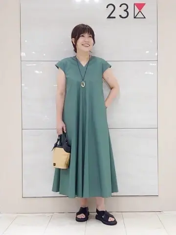 ONWARD CROSSET SELECT 森 コーディネート画像