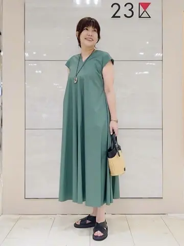 ONWARD CROSSET SELECT 森 コーディネート画像