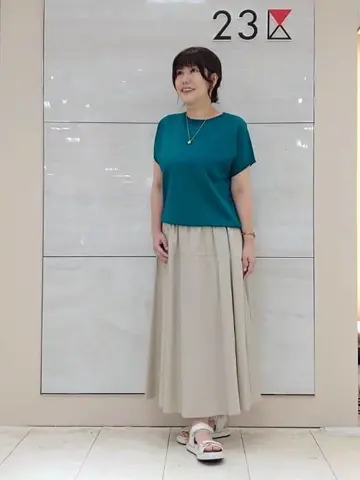 ONWARD CROSSET SELECT 森 コーディネート画像