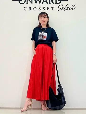 ONWARD CROSSET SELECT スタッフ コーディネート画像