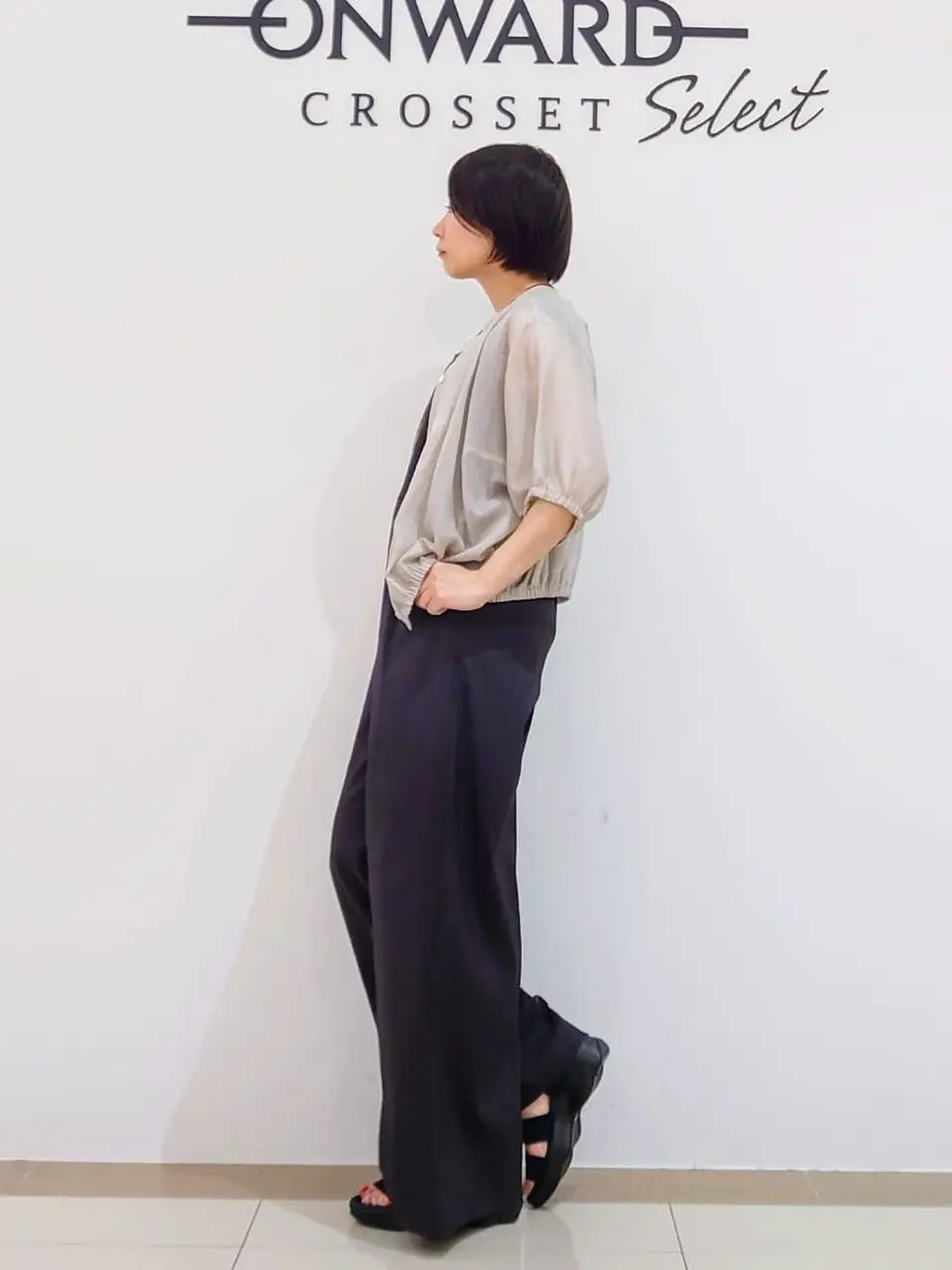 ONWARD CROSSET SELECT スタッフ コーディネート画像