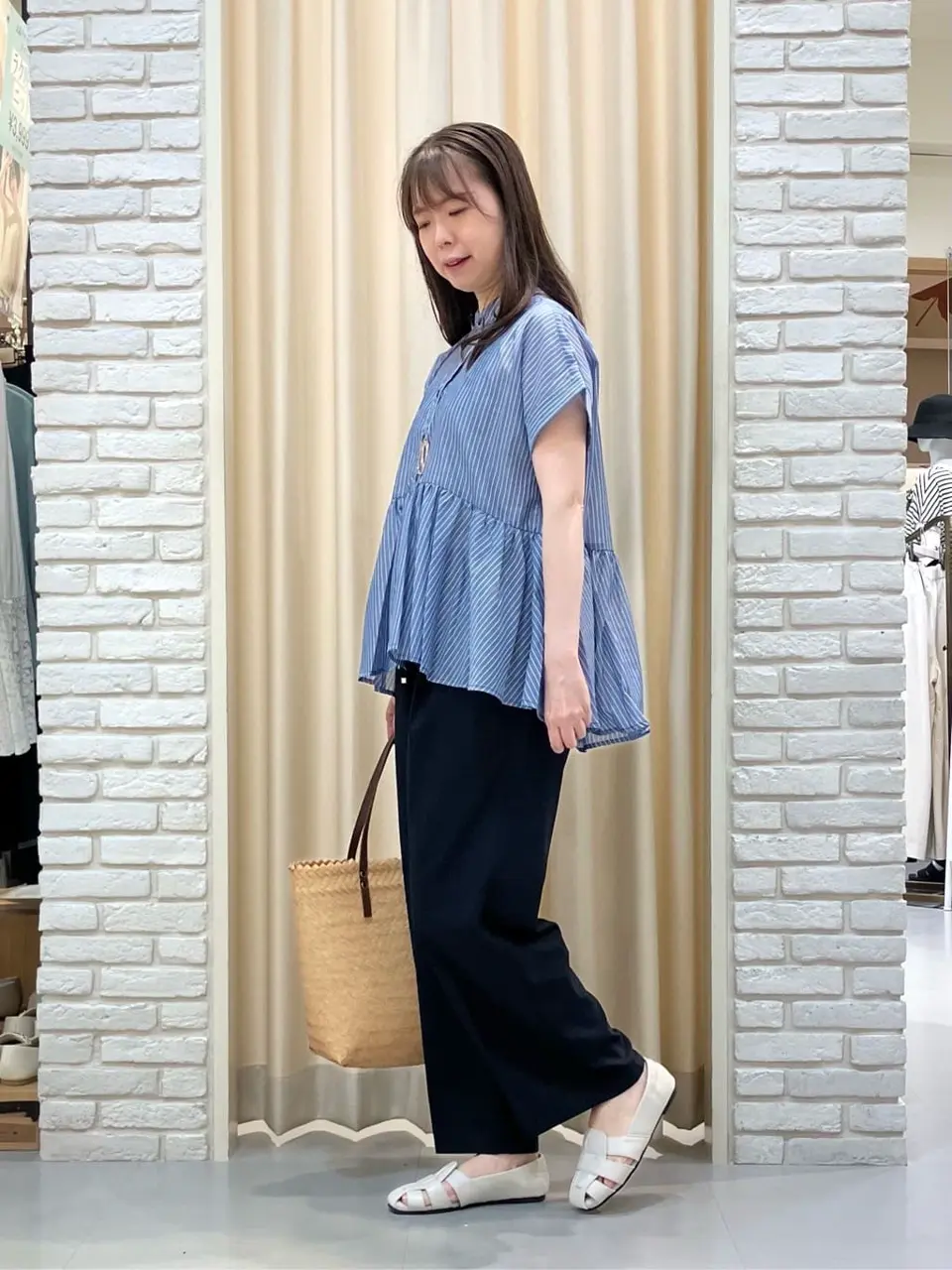 ONWARD CROSSET SELECT 檀 コーディネート画像