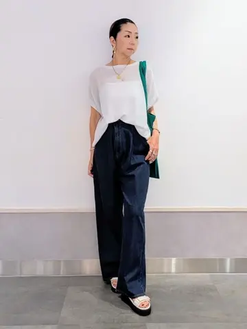 ONWARD CROSSET SELECT niwa コーディネート画像