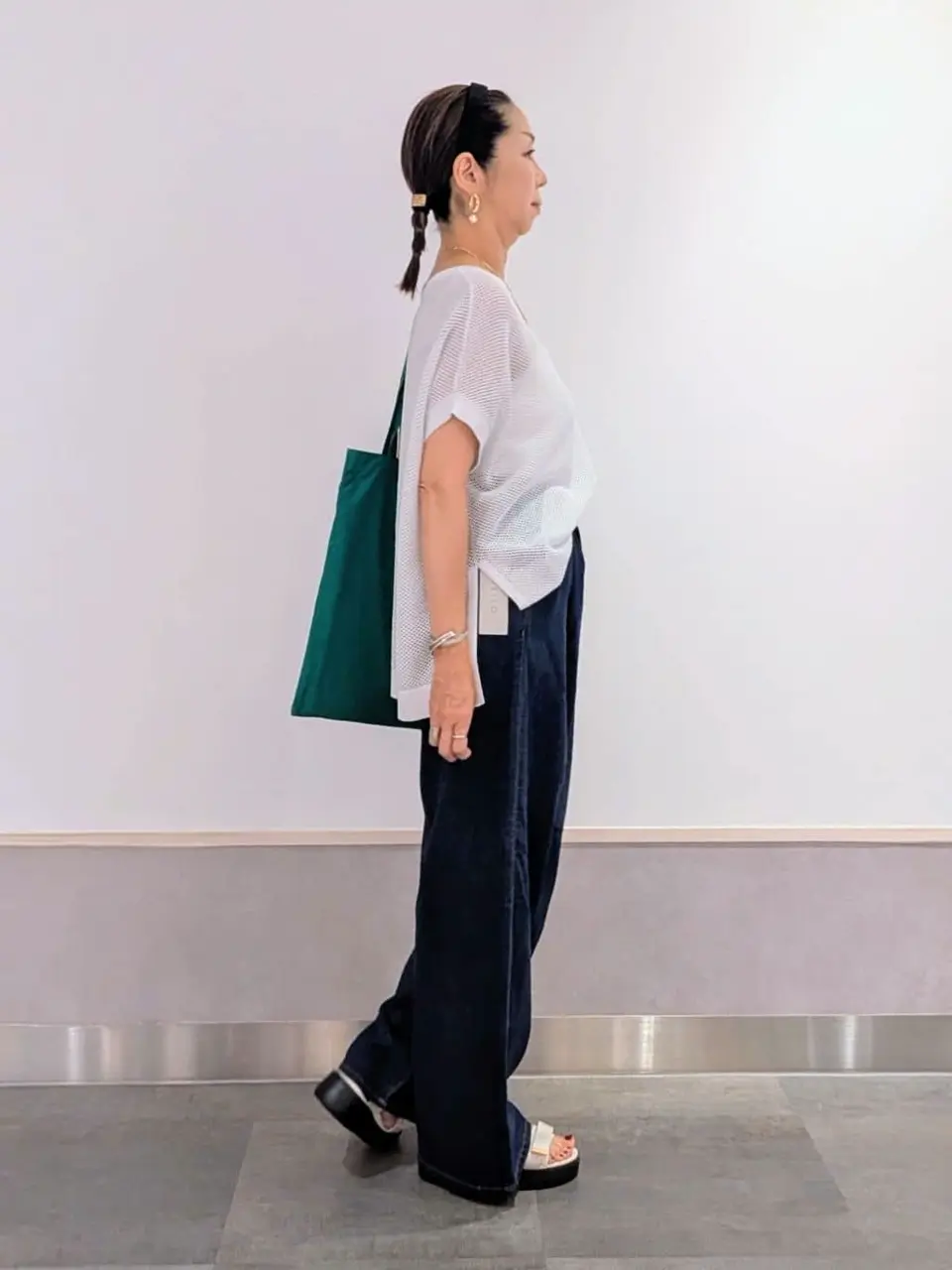 ONWARD CROSSET SELECT niwa コーディネート画像