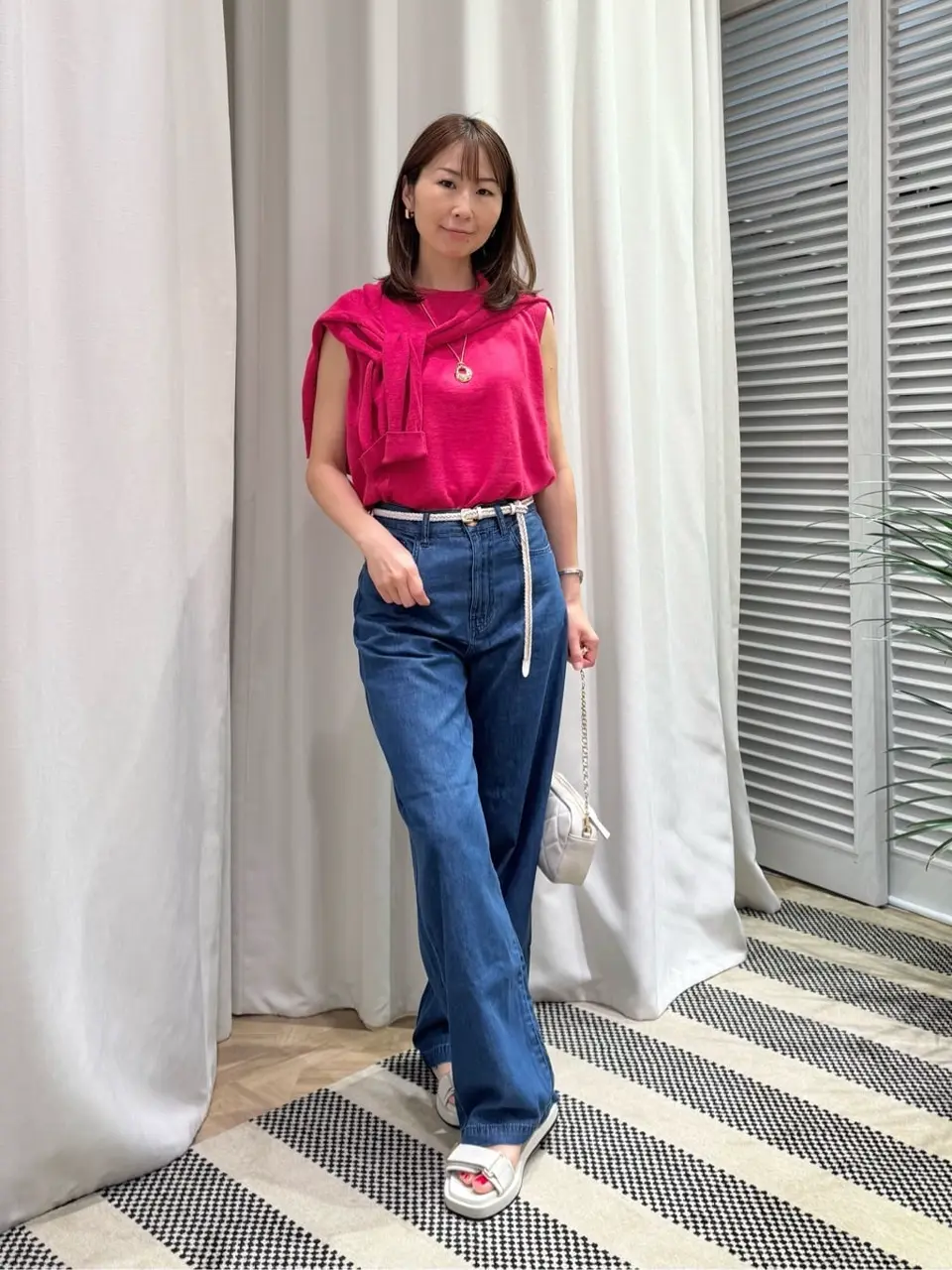 ONWARD CROSSET SELECT KURIYAMA コーディネート画像