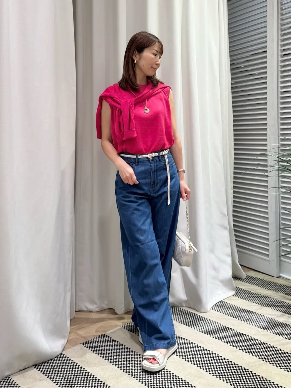 ONWARD CROSSET SELECT KURIYAMA コーディネート画像