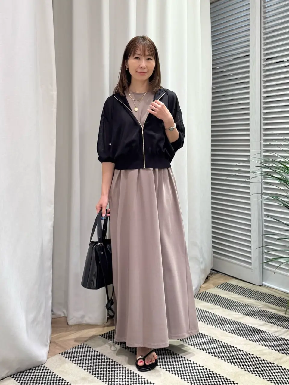 ONWARD CROSSET SELECT KURIYAMA コーディネート画像