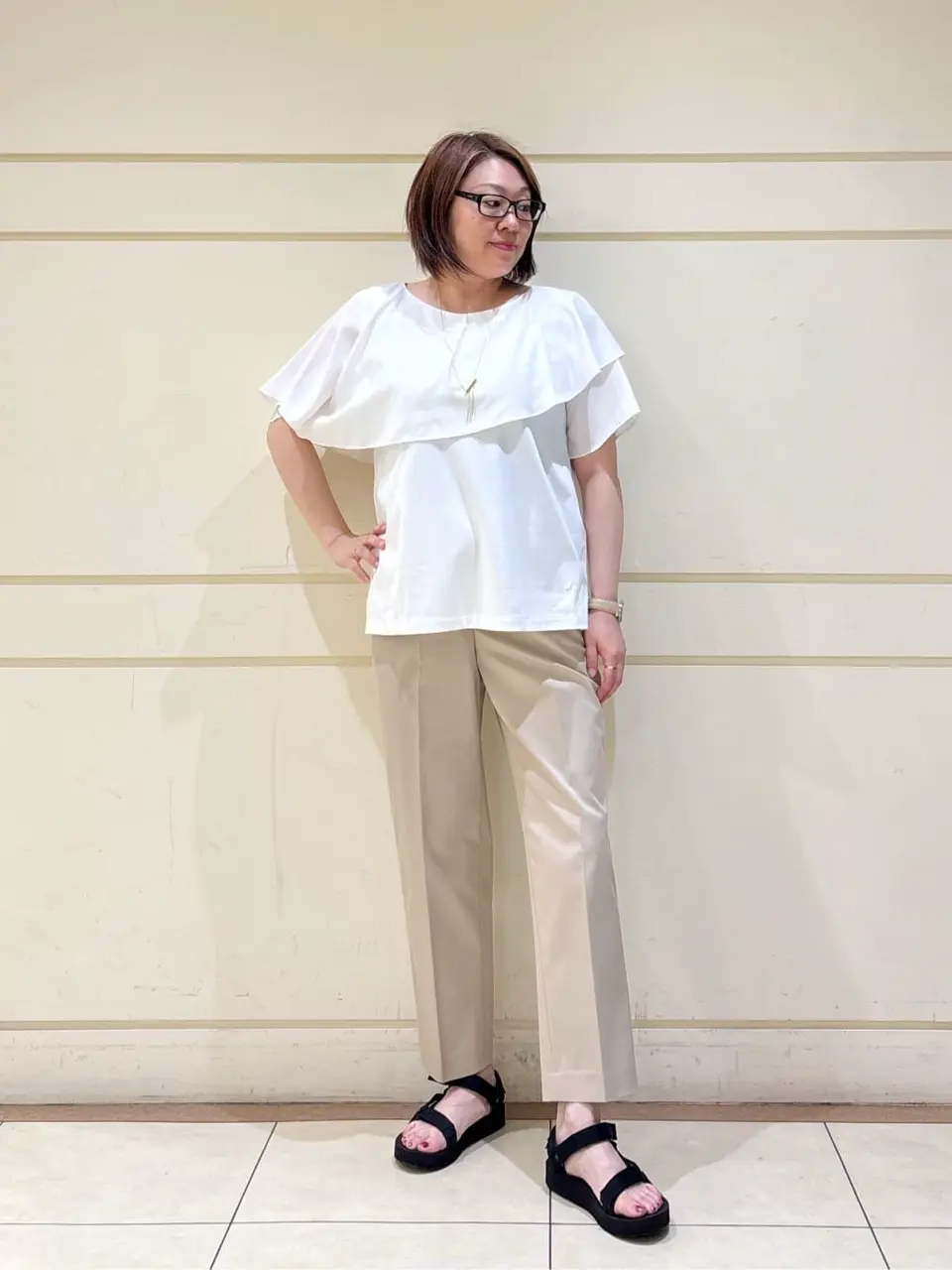 ONWARD CROSSET SELECT 山崎 コーディネート画像